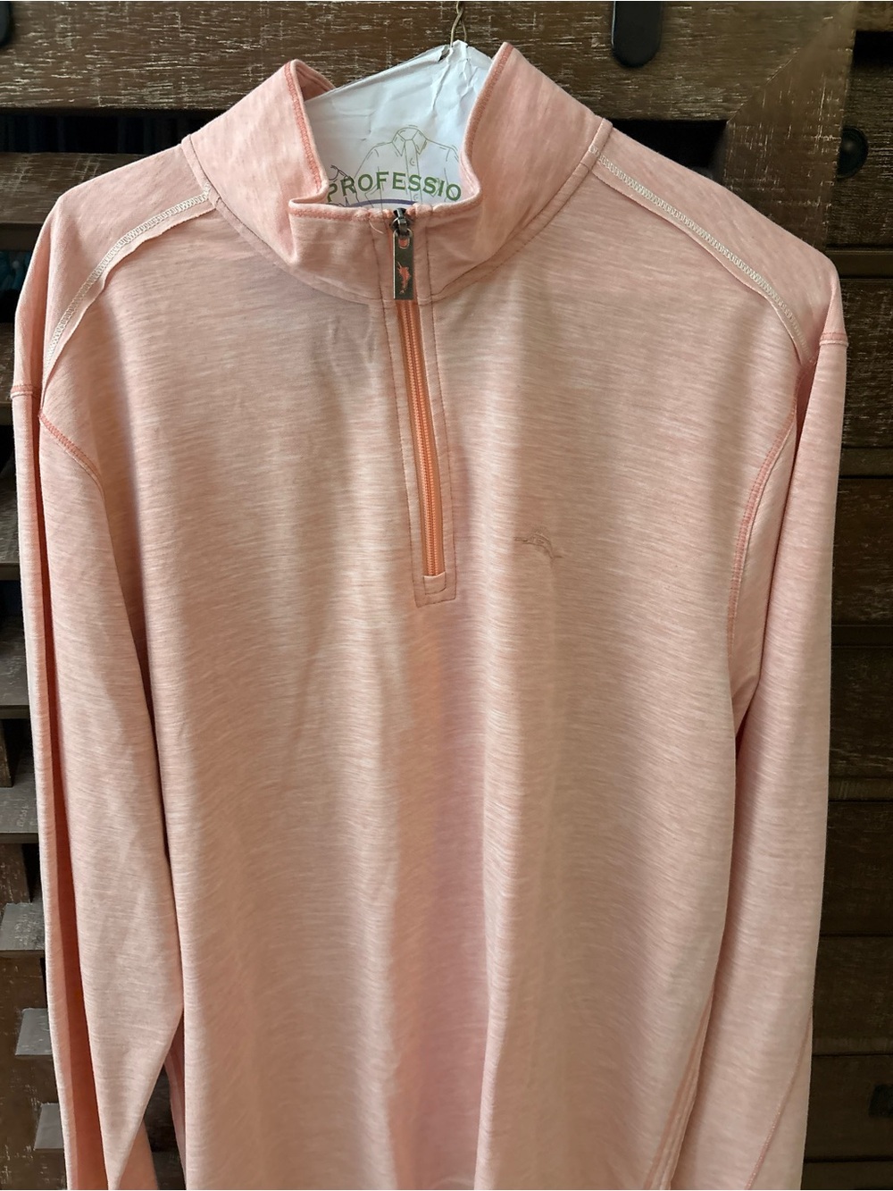 Tommy Bahama Coasta Vera Half-Zip pull over
Peach Pink